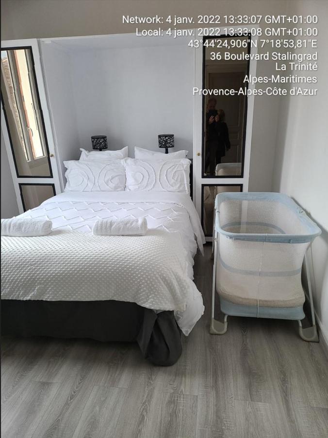 1 Chambre Paisible A La Trinite Proche De Nice Et Monaco Zewnętrze zdjęcie